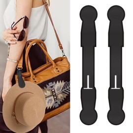 Unbranded 2x Silicone Rubber Magnetic Hat Clip On Bag For Travel Luggage Tote Towel Backpa