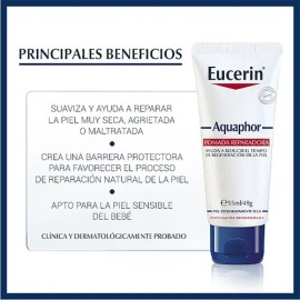 Eucerin Aquaphor Pomada Reparadora 55ml Tubo