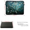 Neoprene Laptop Carrying Case Sleeve Bag w. Hidden Handle &