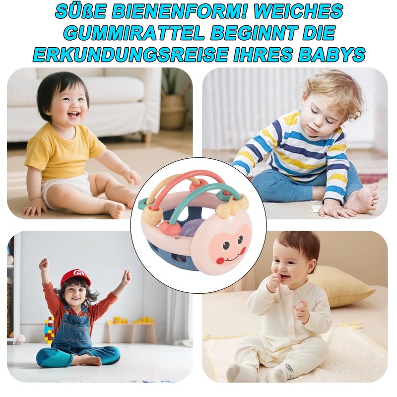 Wrap It Up Plastic Maths Rattles for Infants