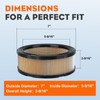 Hipa 47 083 03 Air Filter for Kohler CH20S CH20