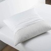DOUCEUR D'INTERIEUR Pillow Cover 65X65 MOLLETON UNI Blanc