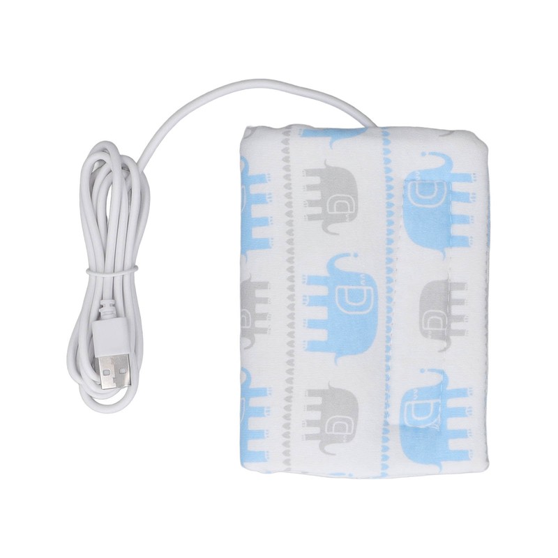 Travel Milk Heat Bag USB Portable Compact Zip Closure Thermostat