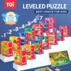 TOI Leveled Puzzles for Kids Aged 4 and Up, Toddler