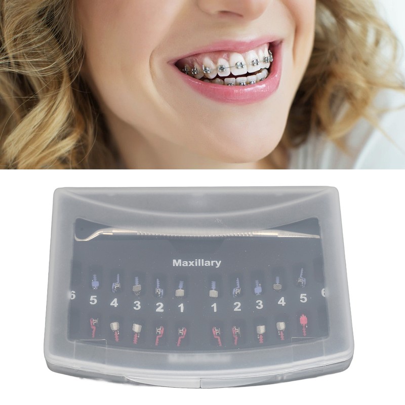 Tooth Bracket Self Ligating High Hardness Rust Proof Compact Polished