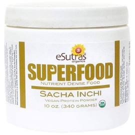 eSutras Organics Superfood Sacha Inchi Protein Powder, 10 Ounce