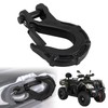 Runfarr 3/8 Inch Winch Hook, Forged Steel Winch Hook for