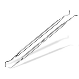 Foot Care Instrument Corner Lifter Cosmetic Instrument Double Instrument Set of 2 Pedicure Set