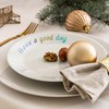 GAINWELL Metallic Wine Glass Markers 8Pcs, Non-Toxic, Food-Safe, Dishwasher-Safe, Wine