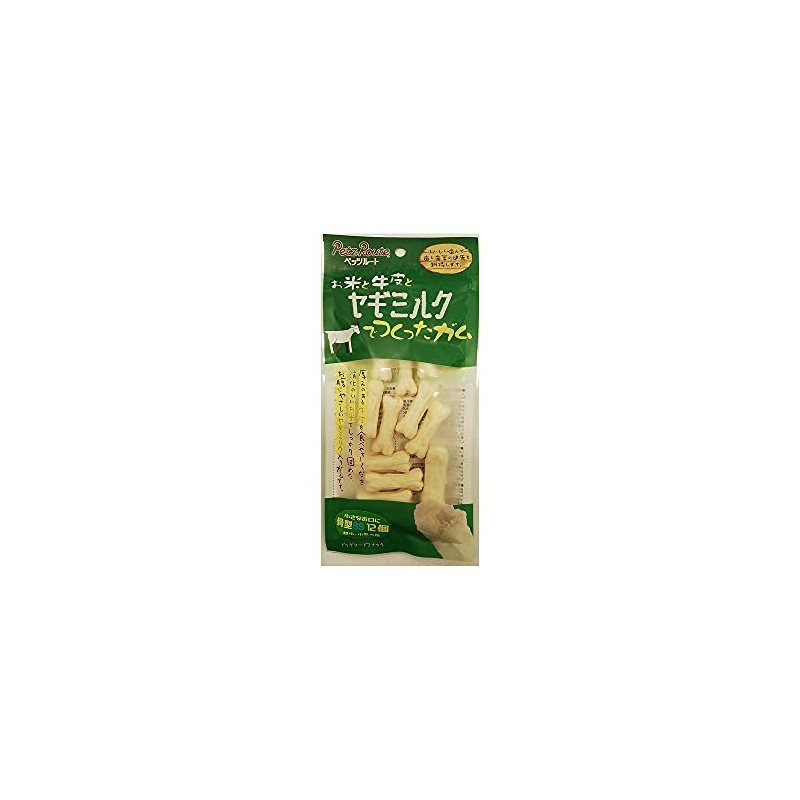 Petz Route Goat Milk Gum Bone Shape SS 12 pieces