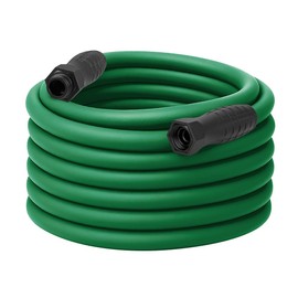 Flexzilla Colors SwivelGrip Garden Hose 5/8 in. x 75 ft., Lightweight All-Weather Water Hose, Durable and Flexible, Leak-Free Connections, Forest Green