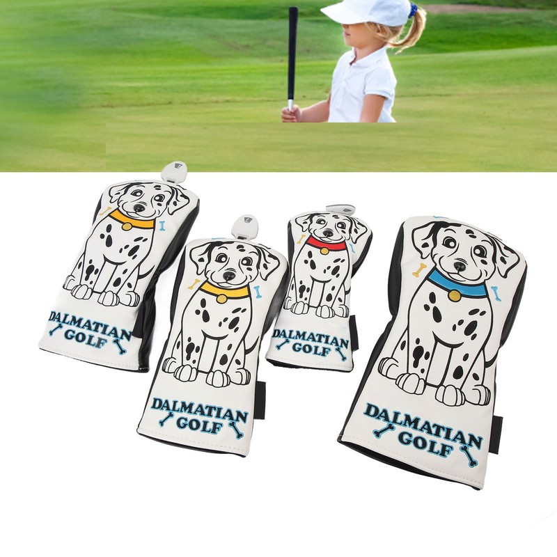 Golf Club Head Cover Waterproof PU Golf Club Covers Set