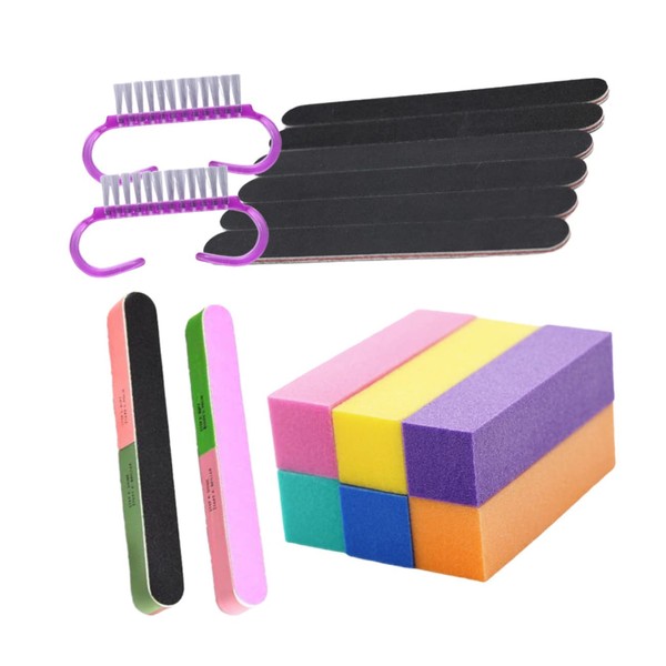 Vaguelly 1 Set Professional Nail File of Durable Polishing Sanding