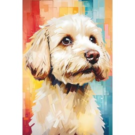 Blonde Cockapoo Notebook: Lined Journal, Diary, or Notepad: Great for dog lovers, animal enthusiasts, friends, family, kids, and cockapoo owners
