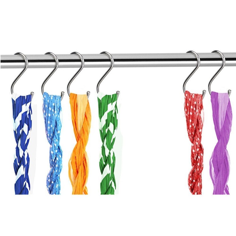 Yesmin 10pcs in Pack S Shaped Hooks Hanging Hooks Hangers