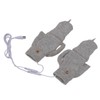 USB Heating Gloves Warm Cotton Full Finger and Half Fingerless