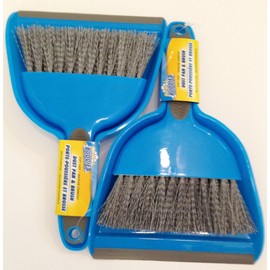 Scrub Buddies Dust Pan and Brush Blue (2 Pack)