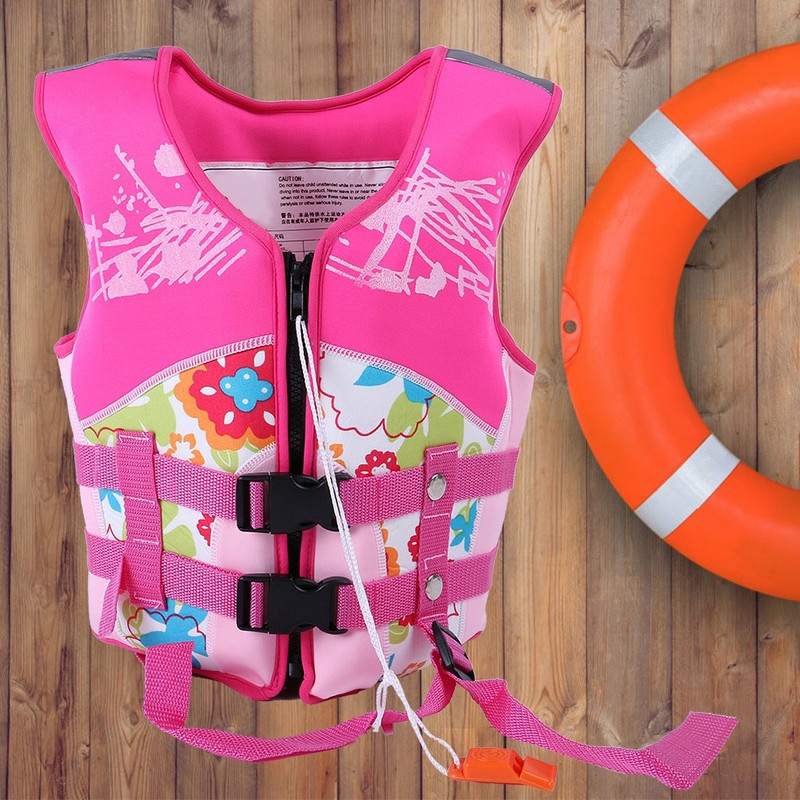 Manner Kids Swim Jackets Children Swimming Vest Neoprene Swim Learner