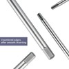JIOGOWISE 10PCS Metric 3-Way T-type Hex Wrench Set,T-handle Sliding Top