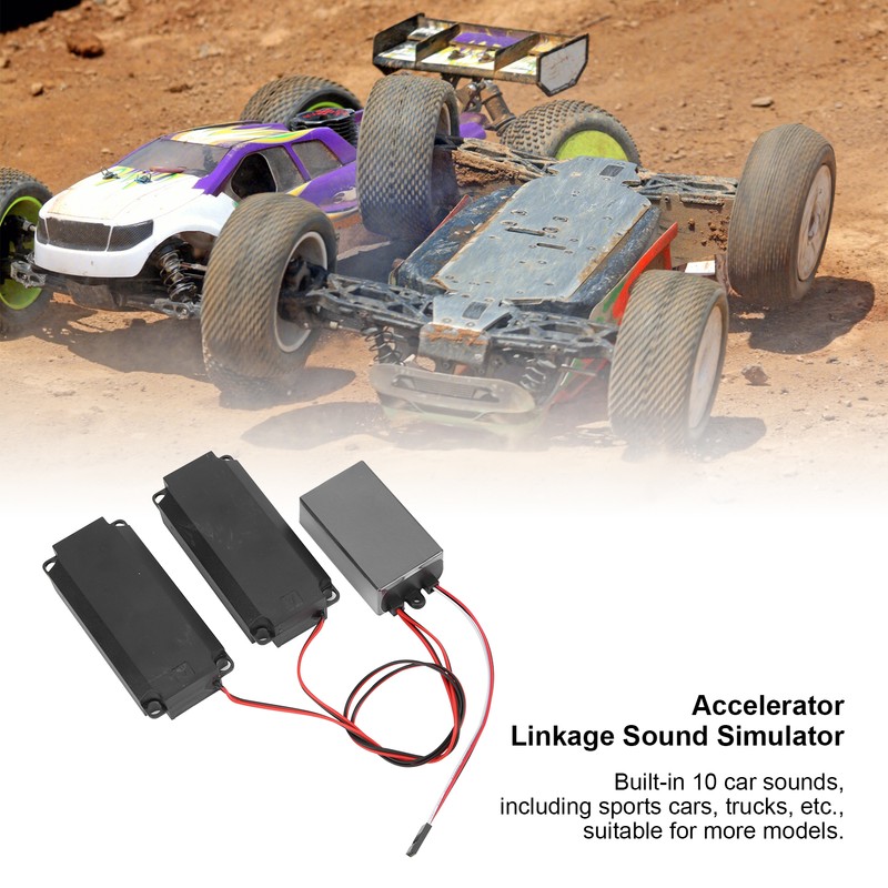 Speakers 2 Generation Motor Sound Simulator Accelerator Linkage Engine Sound