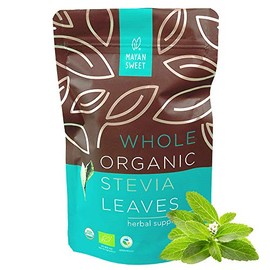 Stevia Orgánica en Hoja, 40 g, Mayan Sweet