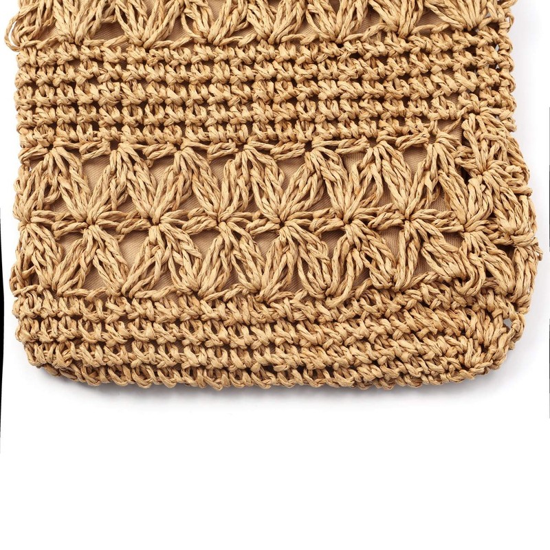 CHIC DIARY Small Straw Bag Women's Straw Shoulder Bag Summer