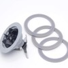 14291600 Blender Blade Cutter with 3 Rubber Seal Gasket Replacement