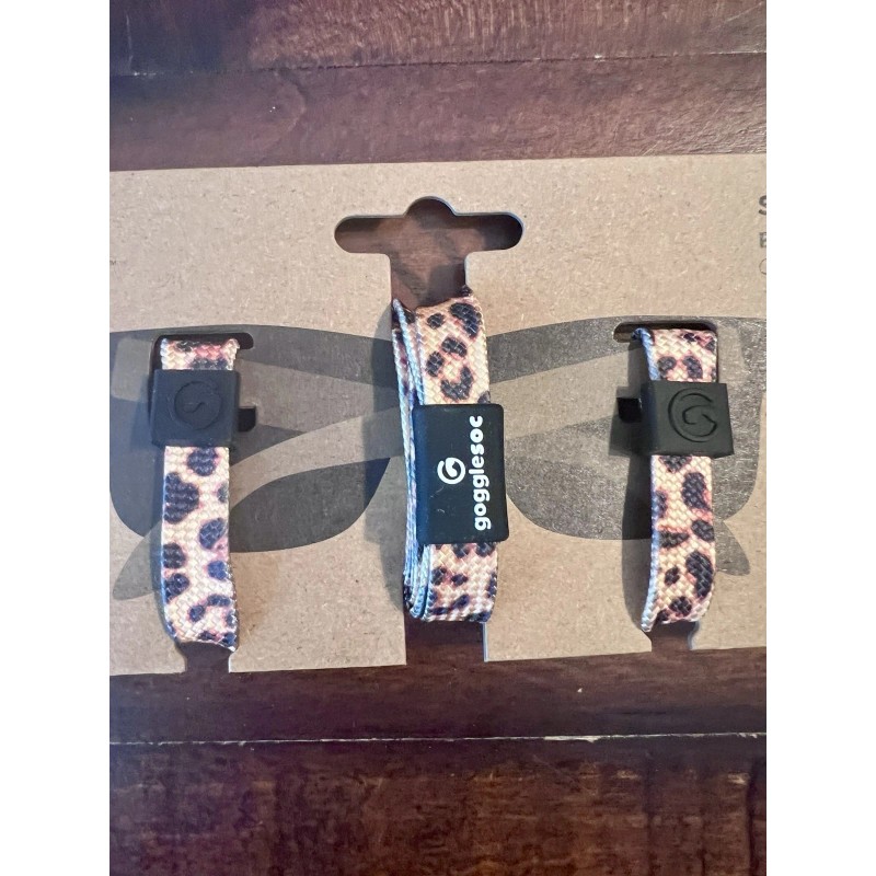 Gogglesoc NWT Gogglesoc Sunnystring In Leopard