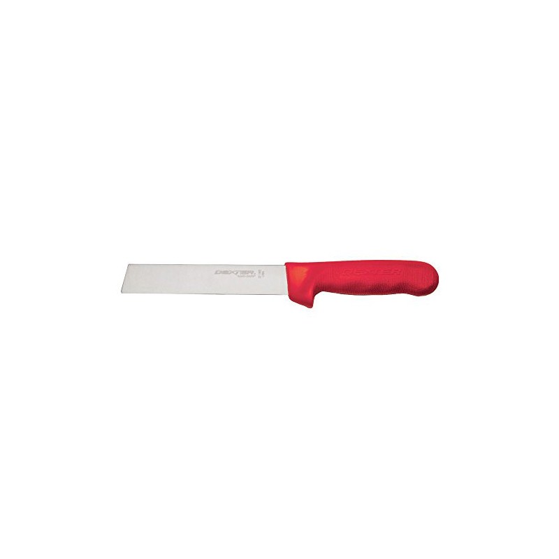 Dexter Sani-® Stainless Steel Produce Knife with Red Polypropylene Handle