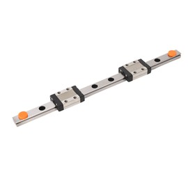 200mm Linear Guide Rail High Accuracy Linear Slide Rail with 2 Standard Sliders for Small Equipment