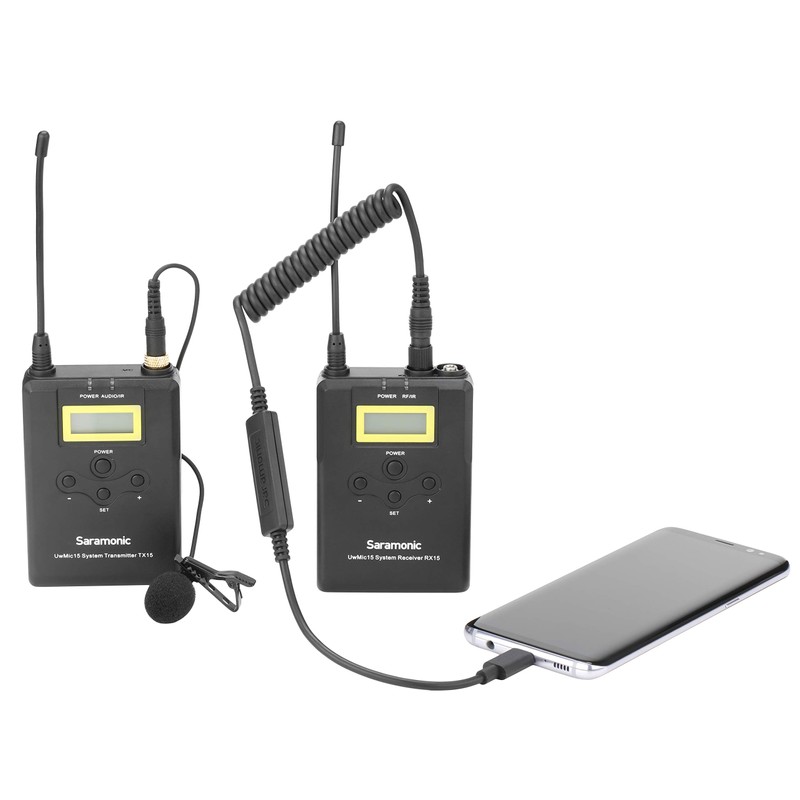 Saramonic UTC-C35 | Locking 3.5mm TRS Male to USB Type-C