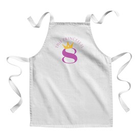Fabulous Kinderküchenschürze - Malen This Princess is 8 Celebration Birthday Party Gift Fantasy Magical - Premium Qualität