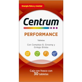 Centrum Performance Multivitamin Bottle with 30 tablets