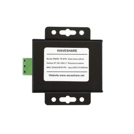 Waveshare RS485 to Ethernet Converter with High-Speed Low-Power High-Stability Up-gradable Easy to Communicate Between RS485 and RJ45 Port Ethernet