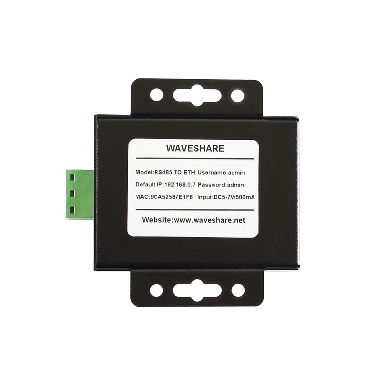 Waveshare RS485 to Ethernet Converter with High-Speed Low-Power High-Stability Up-gradable