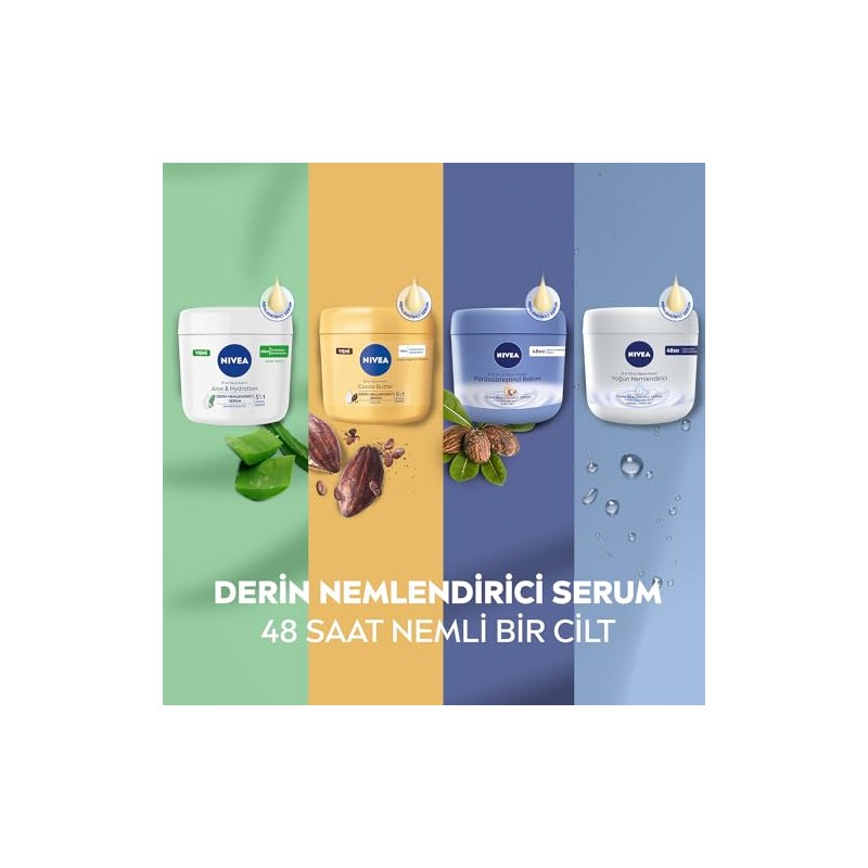 Nivea Irresistibly Smooth Body Cream Dry Skin Shea Butter 400