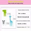 Molin 20 Mini Palillos Tenedores Animados De Animalitos Para Niños