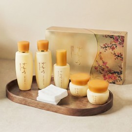 Jahwangsu Boeum Basic Cosmetics Travel Kit Set Portable Basic Skin Lotion 5 Types, 1 Piece / 자황수 보음 기초 화장품 여행용 키트 세트 휴대용 기초 스킨로션 5종, 1개