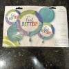 Anagram Get Well Soon Balloons Foil Man Woman Colorful Bouquet