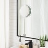 Jerdon Portable Travel Makeup Mirror – 9” Diameter Frame with
