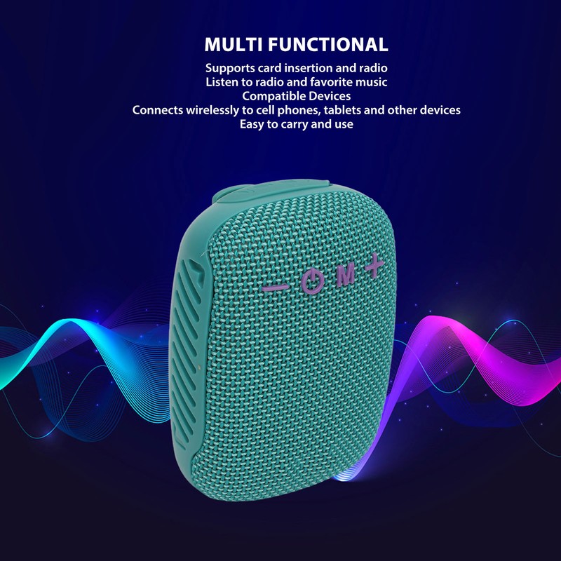 Cycling Bluetooth Speaker Waterproof Support Memory Card Radio Portable Wireless