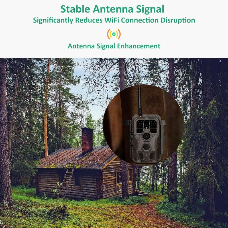 GardePro Trail Camera WiFi E8 64MP