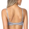 Wingslove Women's Push-Up Bra with Floral Lace, Padded, Underwired, Comfort