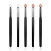 WLLHYF 5Pcs Makeup Brushes Set Eyeshadow Applicators Sponge Eyeshadow Brush