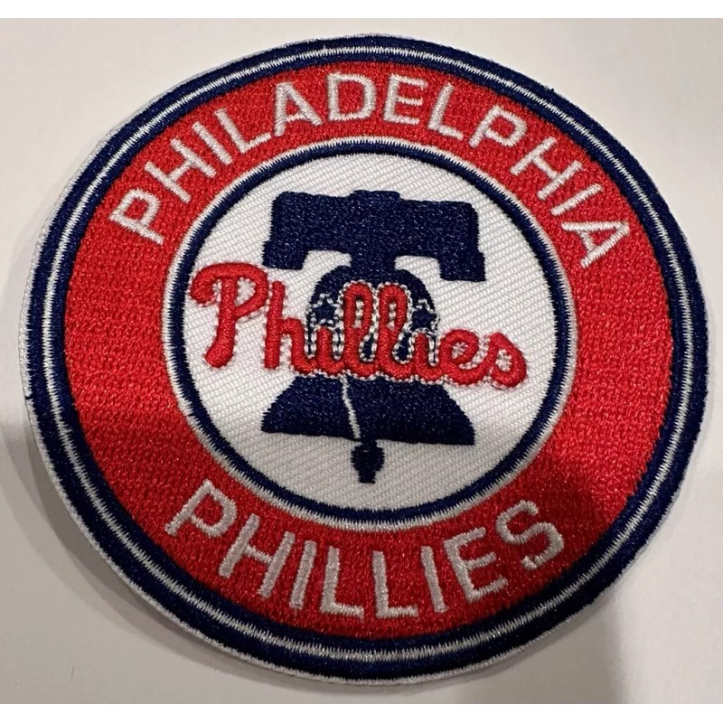 Unbranded PHILADELPHIA PHILLIES Vintage Style Embroidered Iron On Patch 3"x