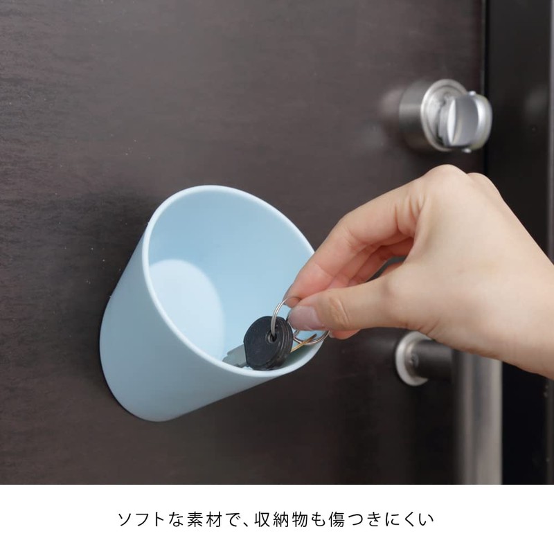 ideaco(イデアコ) Hanger Hook Small Item Organizer Sky Blue decuppo(デカッポ)
