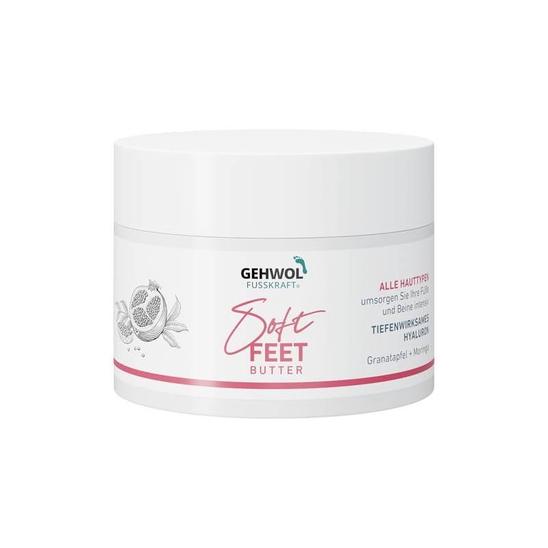 Gehwol Soft Feet Butter, Intensively Nourishes Stressed Feet and Legs,