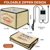 BLUBYEES Bread Proofing Box with Heater for Precise Temperature Fermentation,