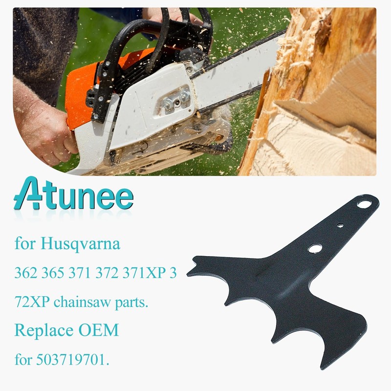 Atunee Felling Dog Spike Chain Catcher Kit Fit for Husqvarna