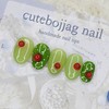Toma Tok Tok Handmade Nail Tips - Lipstick / 토마